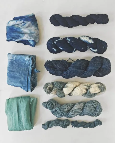 Woad and indigo dye results