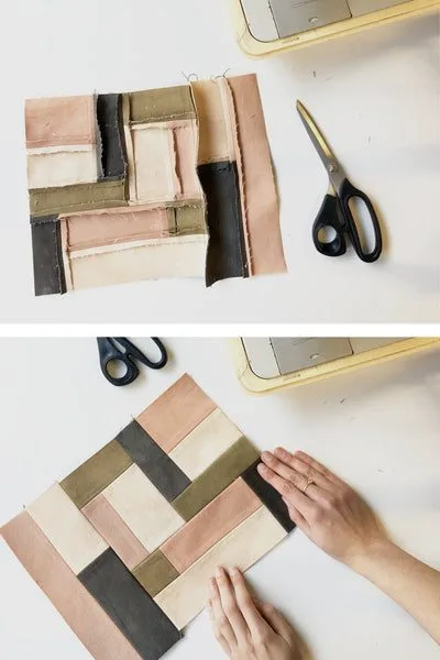 Finishing the patchwork