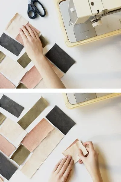 Starting with the smallest block