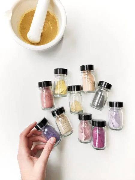 My collection of botanical pigments