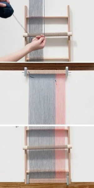 Attaching the top beam to the opposite side of the table