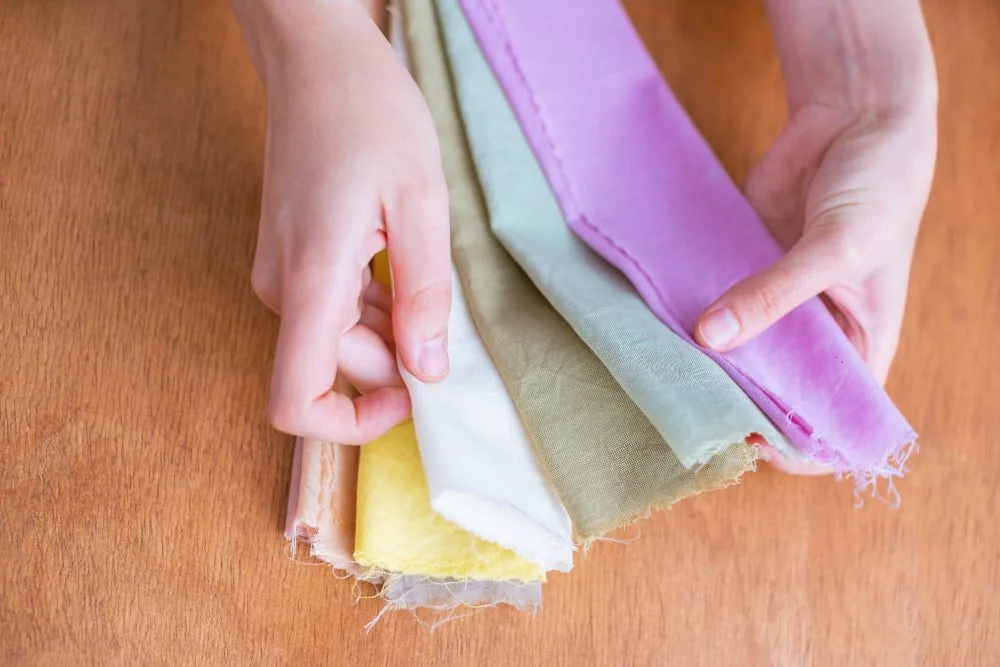 Finished naturally dyed cloth