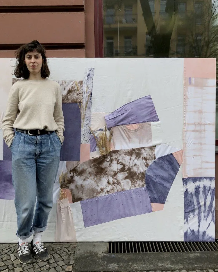 Zero-waste textile installation for ARD